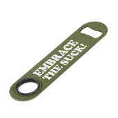 BRAK HET SUCK! SPEED FLESSENOPENER (Achterkant Gekanteld)