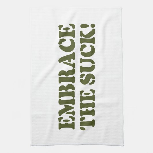 BRAK HET SUCK! THEEDOEK (Verticaal)