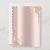 Braken en breekbare bloemen Vrijgezellenfeest Kaart (Achterkant)