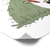 Braken hond poster (Hoek)