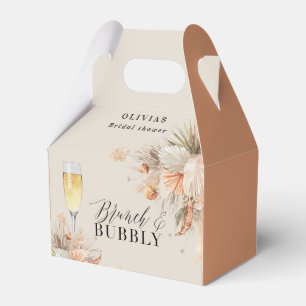 Braken Vrijgezellenfeest pampasgras Bedankdoosjes