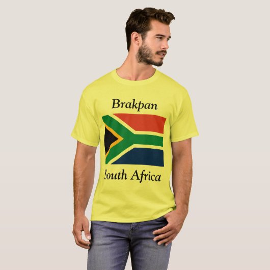Brakpan, Gauteng, Zuid-Afrika T-shirt (Voorkant volledig)