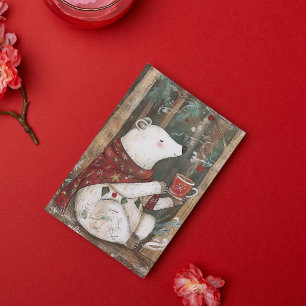 Bramble de Beer Woodland Whimsy Kerstkaart