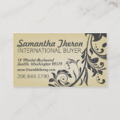 Bramblebes Visitekaartjes (Achterkant)