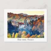 Bran castle briefkaart (Voorkant)