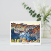 Bran Castle Feestdagenkaart (Staand voorkant)