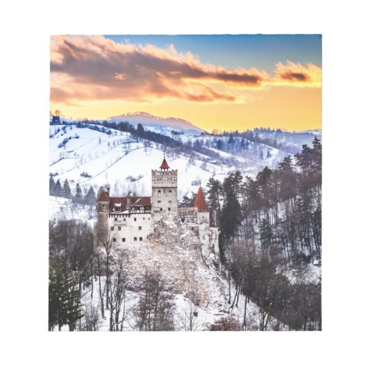 Bran castle notitieblok (Voorkant)