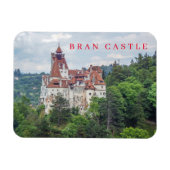 Bran Castle panoramisch uitzicht koelkastmagneet Magneet (Horizontaal)