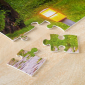 Bran Castle Transsylvanië Legpuzzel (Zijkant)