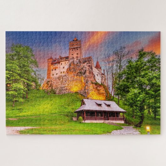 Bran Castle Transsylvanië Legpuzzel (Horizontaal)