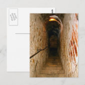 Bran Castle, Transsylvanië, trap Briefkaart (Voorkant / Achterkant)