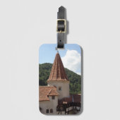 Bran Dracula Kasteel Bagage Label (Voorkant (verticaal))