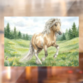 Brana Pinto Palomino Icelandic Watercolor Raamsticker (Vel 2)