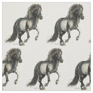 BranaIJslandse paarden Stof