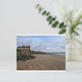 Brancaster strand North Norfolk briefkaart (Staand voorkant)