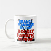 Branch Manager houdt van hockey Mok (Links)