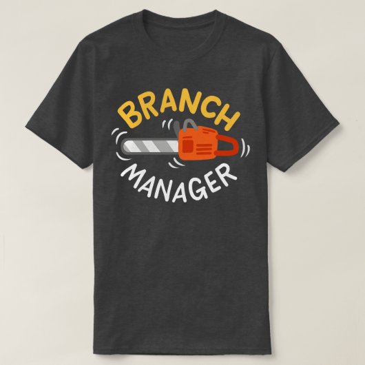 Branch Manager T-shirt (Design voorkant)