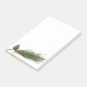 Branch of pine with the pinecones post-it® notes (Schuin)