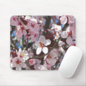 Branch of Pink Blossom Spring Floral Muismat (Met muis)