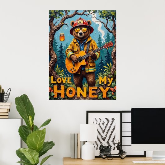 Branch Rhythms: Beer's Forest Ballad Poster (Thuiskantoor)
