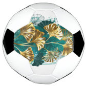 Branch with Golden Leaves Ginko Biloba (Tourné)