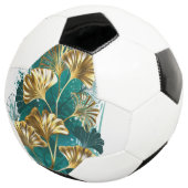 Branch with Golden Leaves Ginko Biloba (3/4)