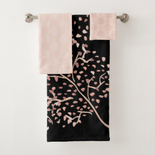 Branche Abstraite Noir Et Noir Moderne