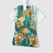 Branche avec Feuilles d'or Ginko Biloba (devant)