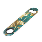 Branche avec Feuilles d'or Ginko Biloba (Devant angulaire)