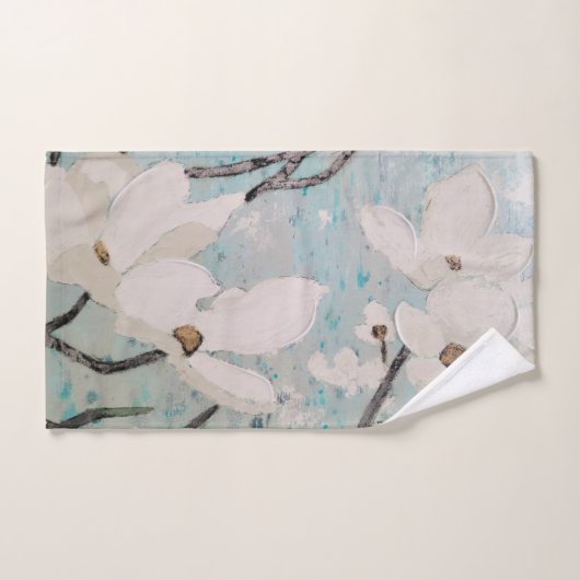 Branche de fleurs (Serviette à main)