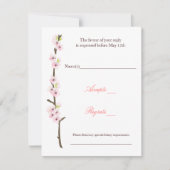 Branche de fleurs de cerisier RSVP (blanc) (Devant)