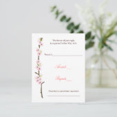 Branche de fleurs de cerisier RSVP (blanc) (Debout devant)