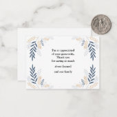 Branche de l'arbre avec feuille après Carte de rem (Devant/Arrière en situation)