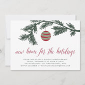 Branche de Noël | Invitation à une fête de pendais (Devant)