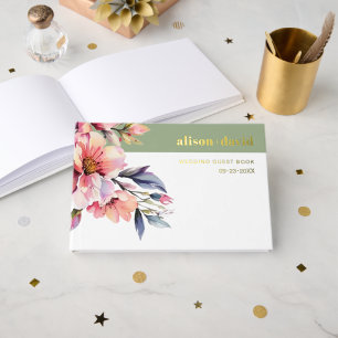 Branche de rhododendron fleurs rose pêche mariage