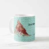 Branche des cardinaux Mug (Devant gauche)