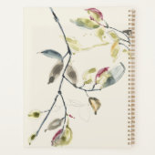 Branche feuille aquarelle (Dos)