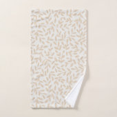 Branche feuilletée délicate (Serviette à main)