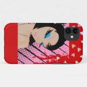 Branche florale avec oiseaux iPhone 5 coque (Dos (Horizontal))