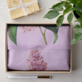Branche lilas 10" botanique X 15" papier de soie (Cadeau)