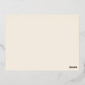 Branche simple Enregistrer la carte Date (Verso)