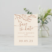 Branche simple Enregistrer la carte Date (Debout devant)