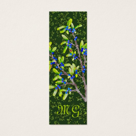 Branches à épines noires avec initiales (Devant)