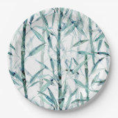 Branches bamboo. papieren bordje (Voorkant)