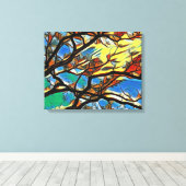 Branches Canvas Print (Dreaming) 20 x 16 (Insitu (Houten vloer))