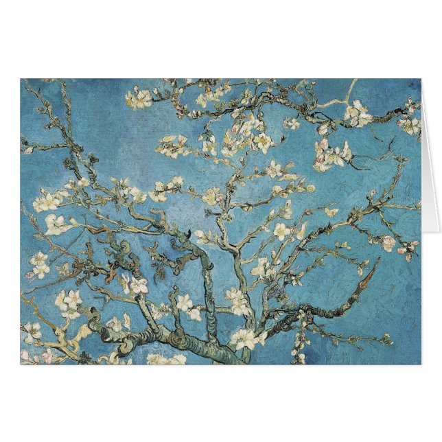 Branches d'amande de Vincent van Gogh | en fleur, (Devant horizontal)