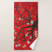 Branches d'Amandiers en Blossom, Van Gogh (Serviette de bain)