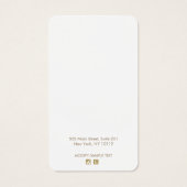 Branches d'aquarelle en lavande rose (Dos)