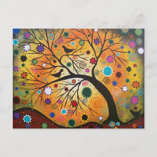 Branches de flexion par LORI EVERETT carte postale (Devant)