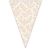 Branches de forêt Chaud Abricot - Drapeaux de guir (Troisième drapeau)